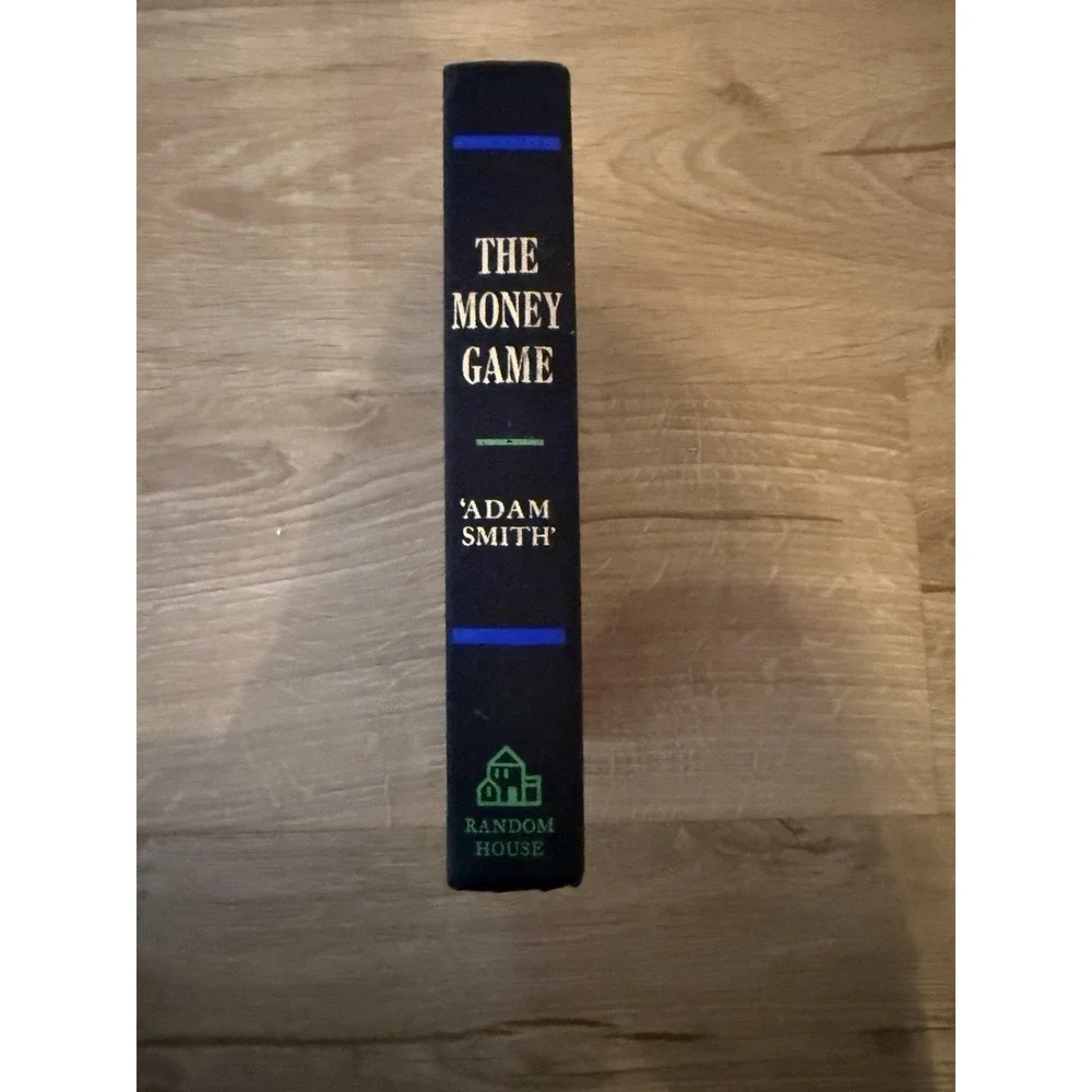 The Money Game Adam Smith Hardcover Dust Jacket 1968 Personal Finance